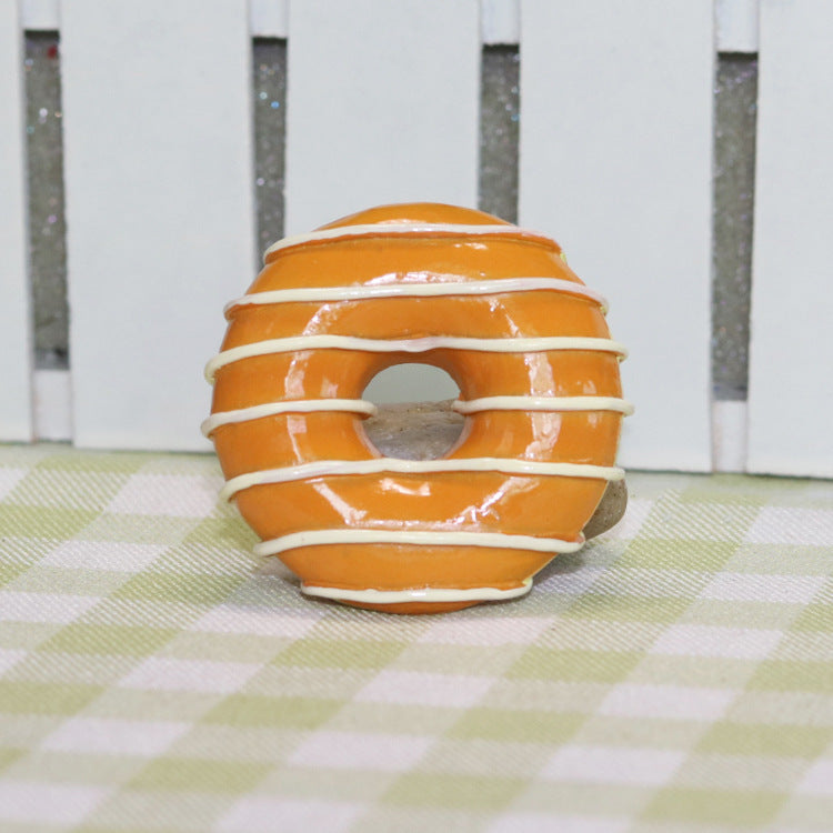 Resin food donuts message stickers