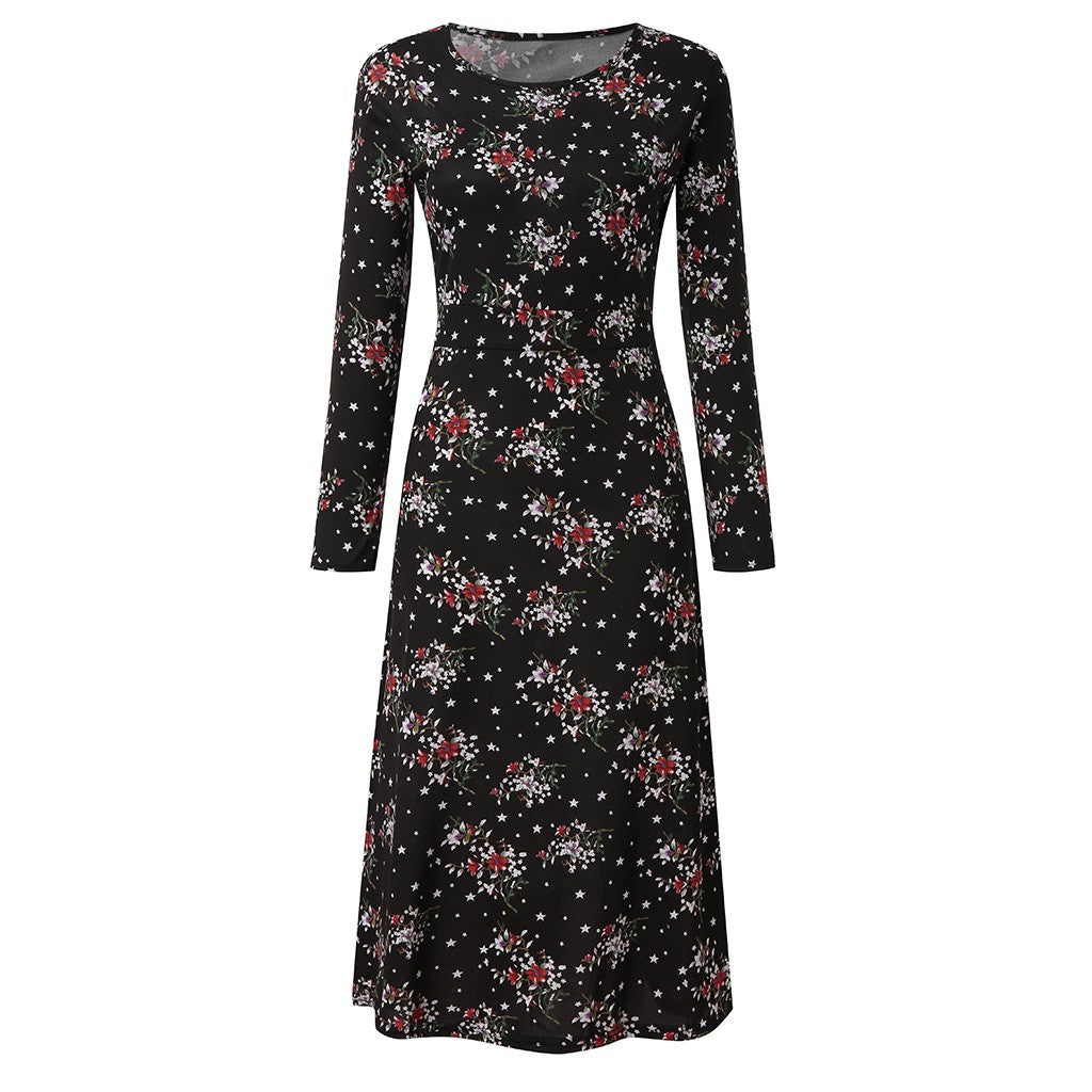 Oversized Skirt Spring Digital Print Large Skirt
