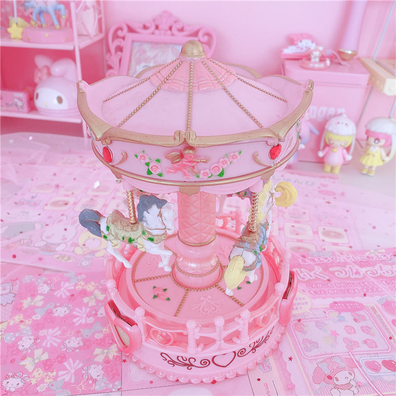 Carousel music box