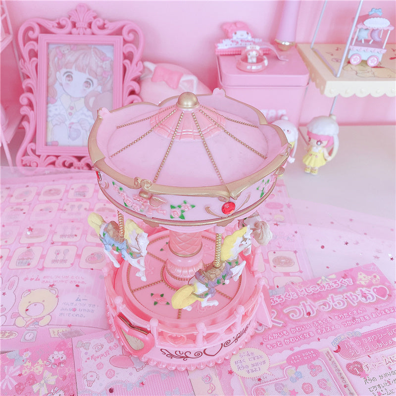 Carousel music box
