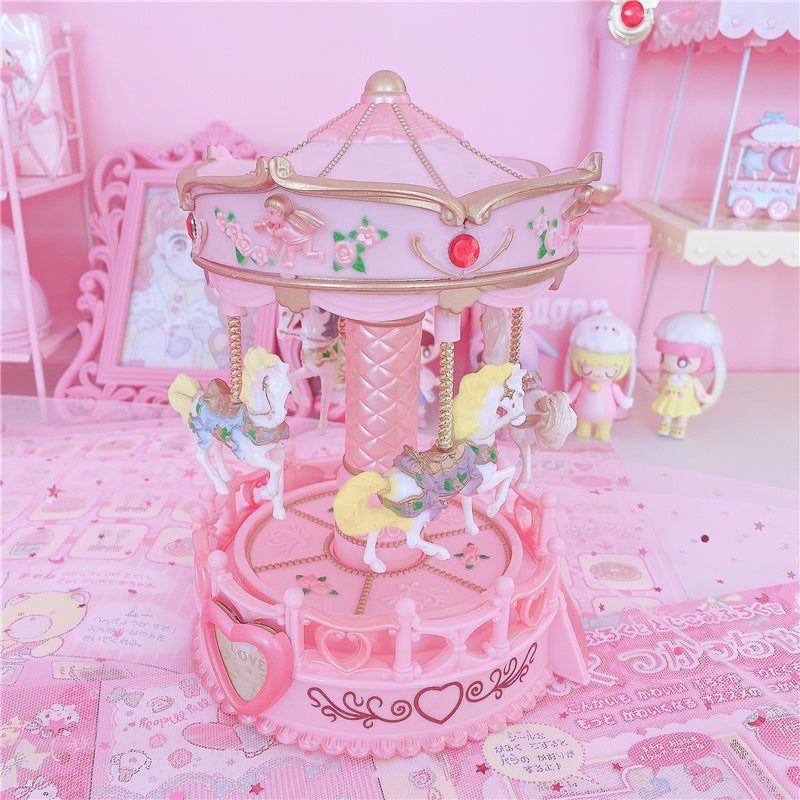 Carousel music box