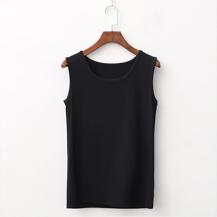 Oversized Modal Sleeveless T-shirt