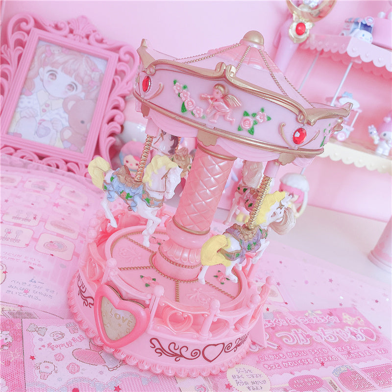 Carousel music box
