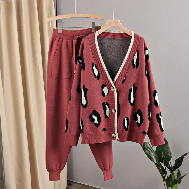 Autumn Oversized Women's Cardigan Sweater Sportswear