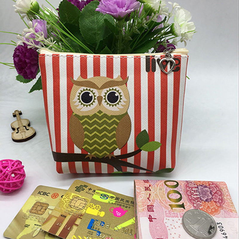 Ladies Children Student Wallet Coin Bag Storage Bag PU Bag