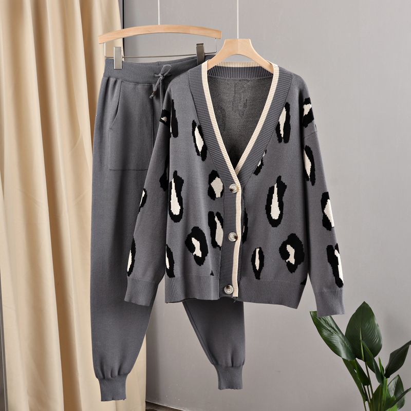 Autumn Oversized Women's Cardigan Sweater Sportswear