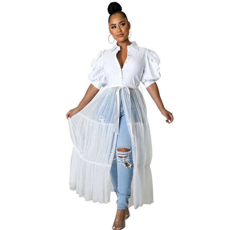 Fashionable Oversize Slightly Fat Gauze