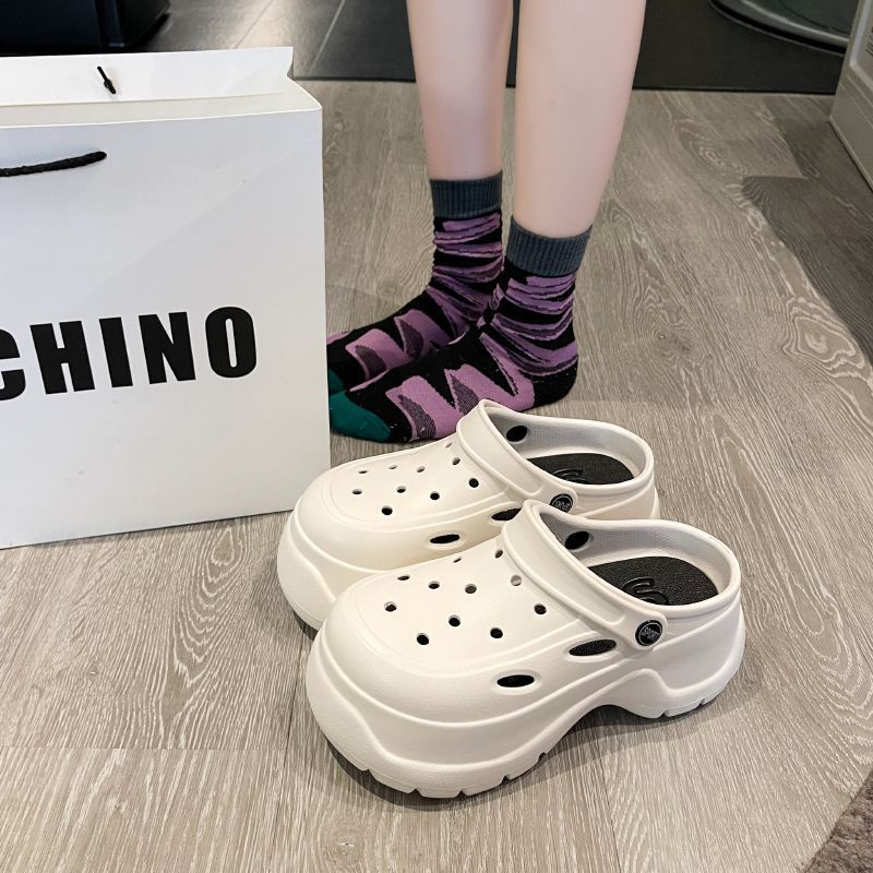 Outdoor Wear Platform Coros Shoes Height Increasing Beach Toe Cap Eva Sandals