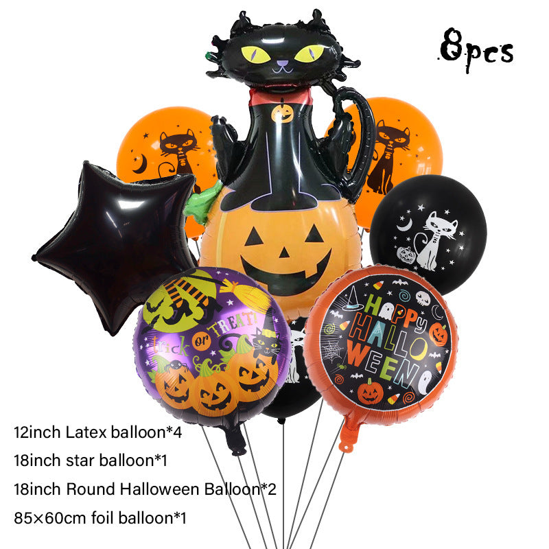 Halloween Balloons Set Party Decorations
