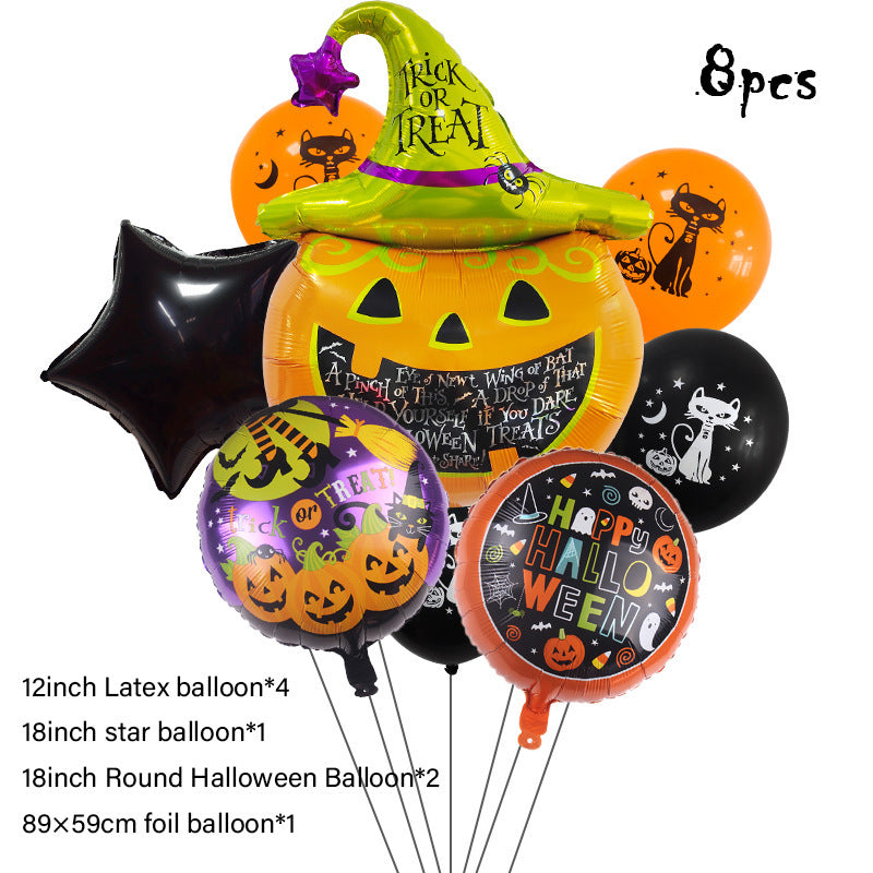Halloween Balloons Set Party Decorations