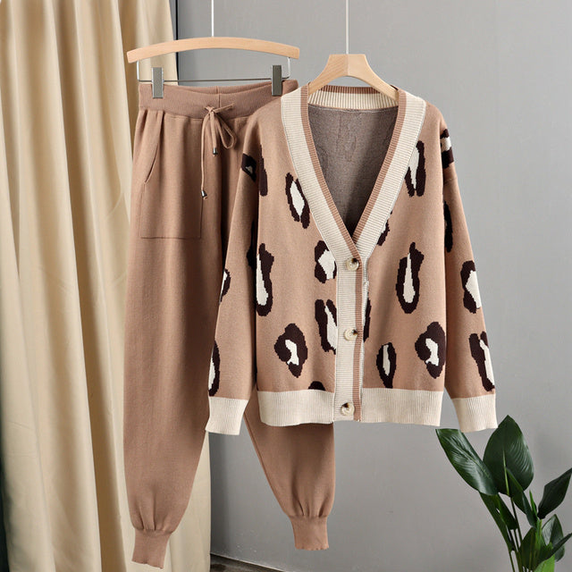 Autumn Oversized Women's Cardigan Sweater Sportswear