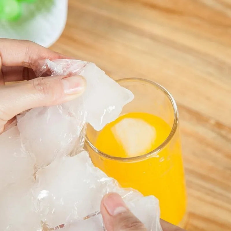 DIY Drinking Tool Ice-making Bags 30pcs/pack Ice Cube Tray Mold Disposable Portable Ice Mould Self-sealing Kitchen Gadgets