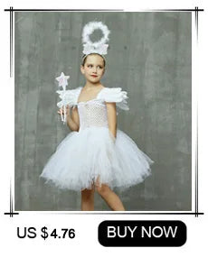 Fall Autumn Girls Tutu Dress Kids Maple Leaves Dress Up Halloween Costume Fancy Birthday Party Carnival Thanksgiving Clothes