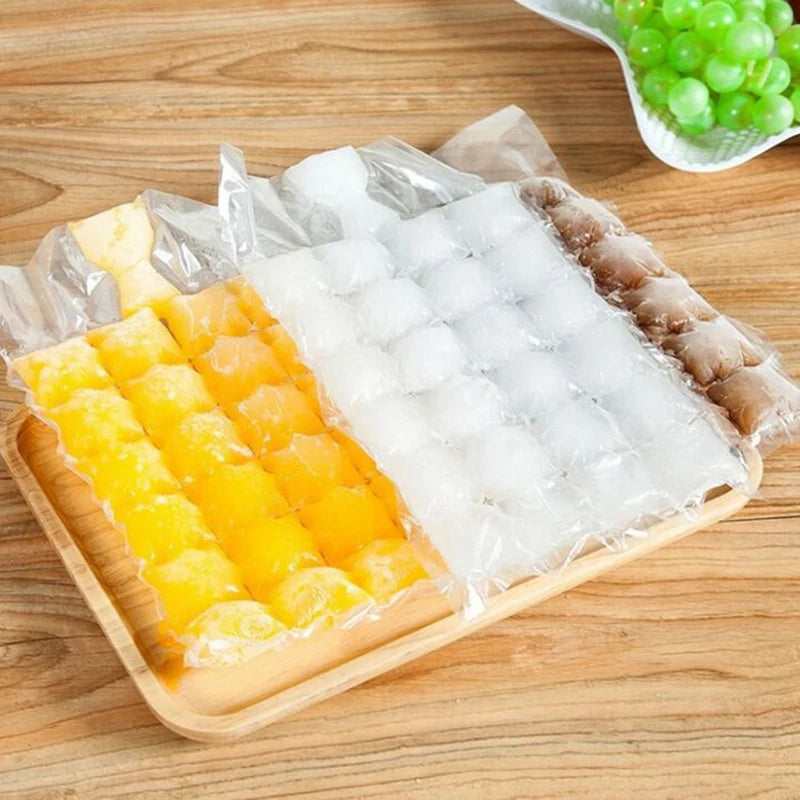 DIY Drinking Tool Ice-making Bags 30pcs/pack Ice Cube Tray Mold Disposable Portable Ice Mould Self-sealing Kitchen Gadgets