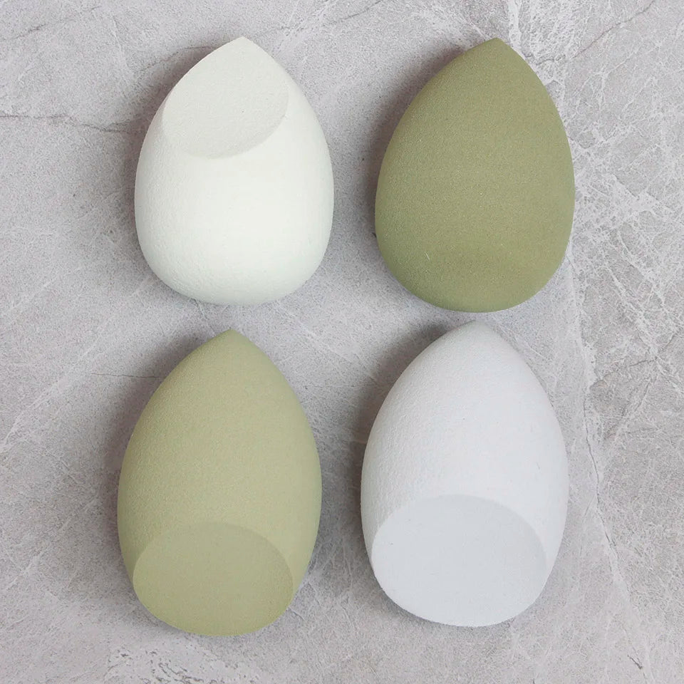 4pcs Makeup Sponge Set Purple Blender Bulk Beuty Makeup Tool Cosmeticos Puff Face Liquid Cream Powder Foundation Blending