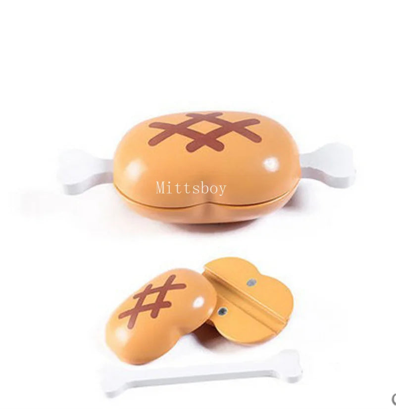 New Montessori Simulation Animal Magnetic Play House Fish Shrimp Crab Shell Seasoning Sashimi Baking Toy Wooden Educational Toys