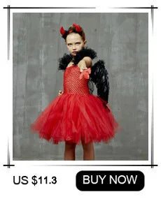 Fall Autumn Girls Tutu Dress Kids Maple Leaves Dress Up Halloween Costume Fancy Birthday Party Carnival Thanksgiving Clothes