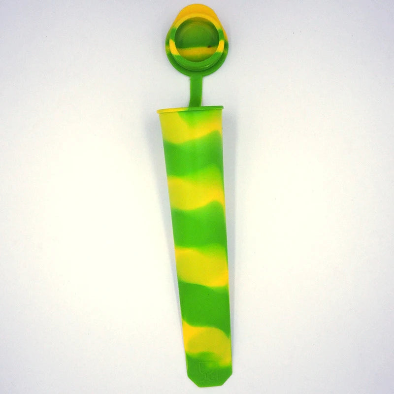 Ice Cream Mold Silicone Ice Tube Maker Frozen Ice Pop Summer Drinking Mold Kitchen Diy Yogurt Popsicl Maker Tray
