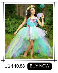 Fall Autumn Girls Tutu Dress Kids Maple Leaves Dress Up Halloween Costume Fancy Birthday Party Carnival Thanksgiving Clothes