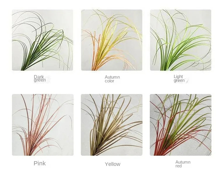 Artificial Onion Grass Artificial Grass Wedding Venue Decoration Home Decoration Potted Fake Plant Garden Decoration