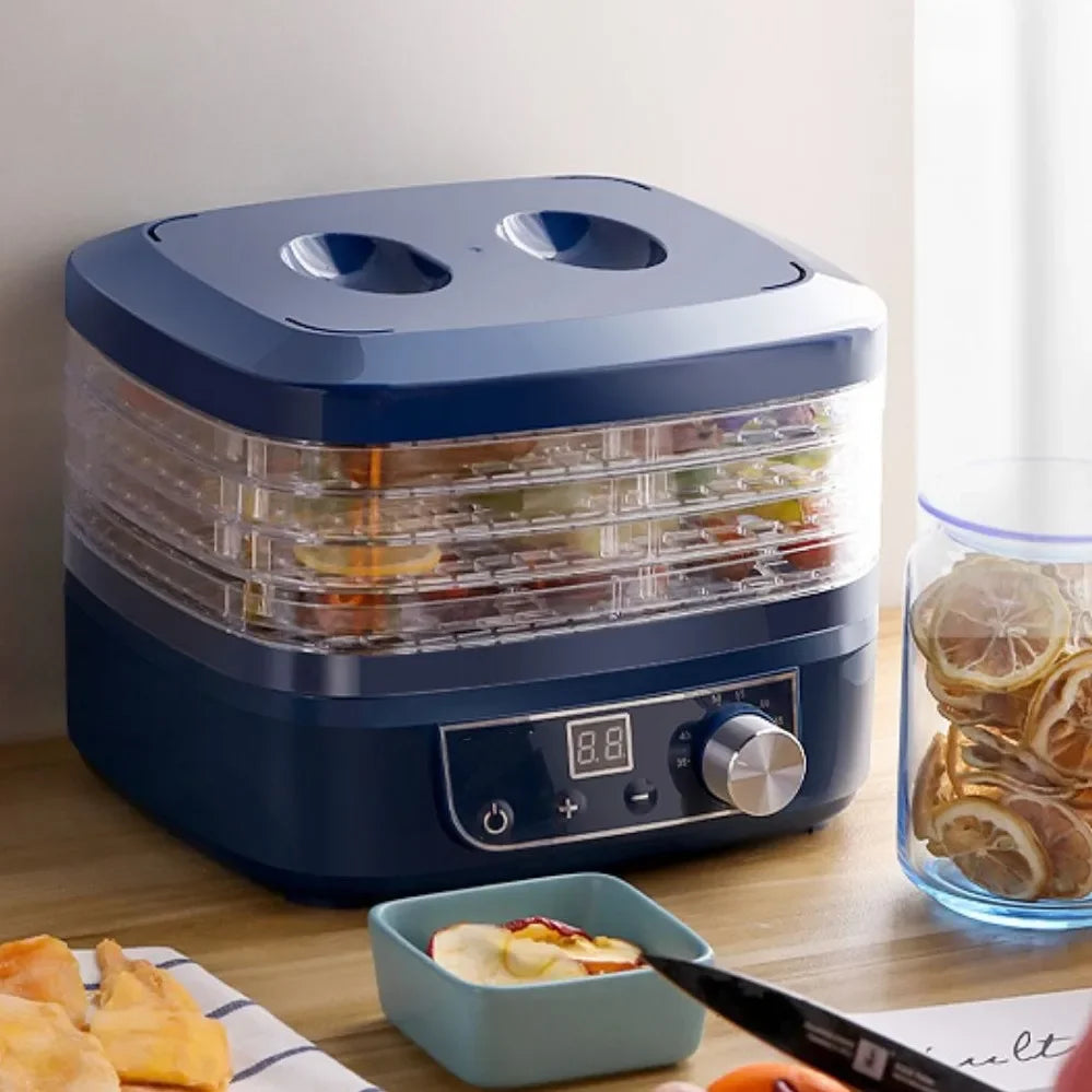SUSWEETLIFE 5-layer Dried Fruits Food Dryers Fruits Vegetables Pets, Meat Food Drying Machines Small Household Dehydrators