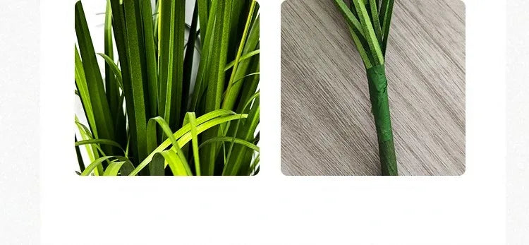 Artificial Onion Grass Artificial Grass Wedding Venue Decoration Home Decoration Potted Fake Plant Garden Decoration