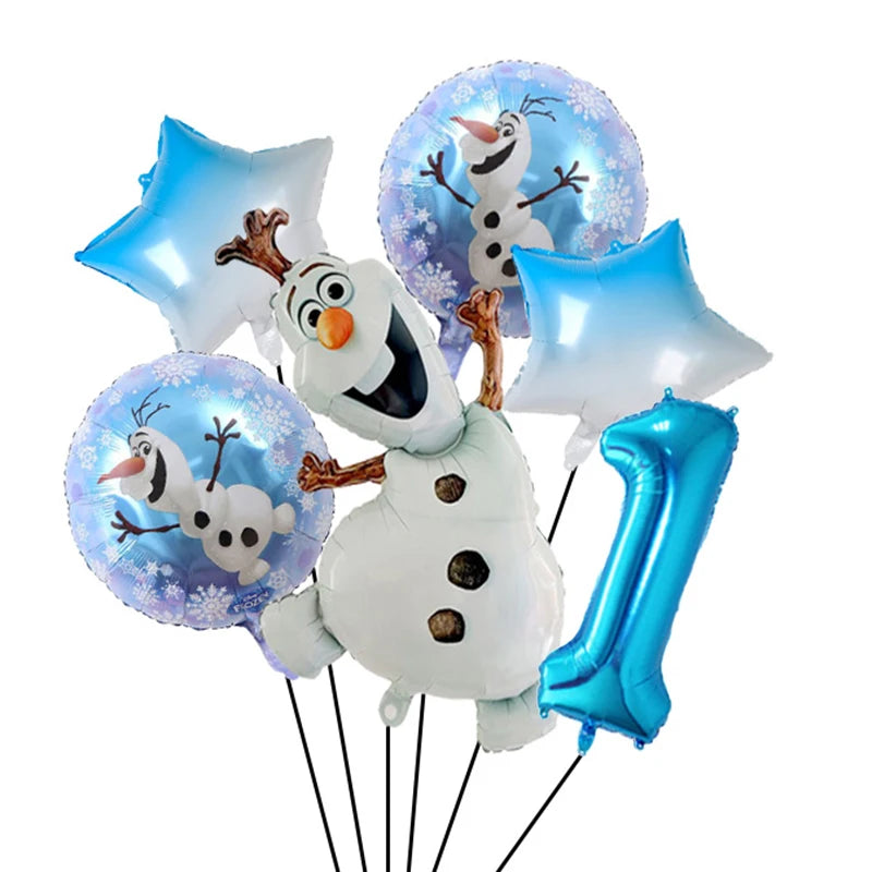 New Disney Elsa Anna Frozen 2 Party Supplies Paper Cups Paper Plate Tablecloths Kids Girls Snow Queen Birthday Party Decoration