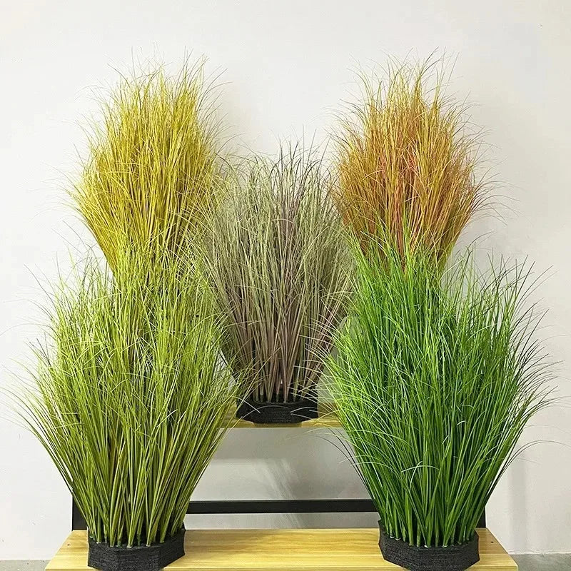 Artificial Onion Grass Artificial Grass Wedding Venue Decoration Home Decoration Potted Fake Plant Garden Decoration