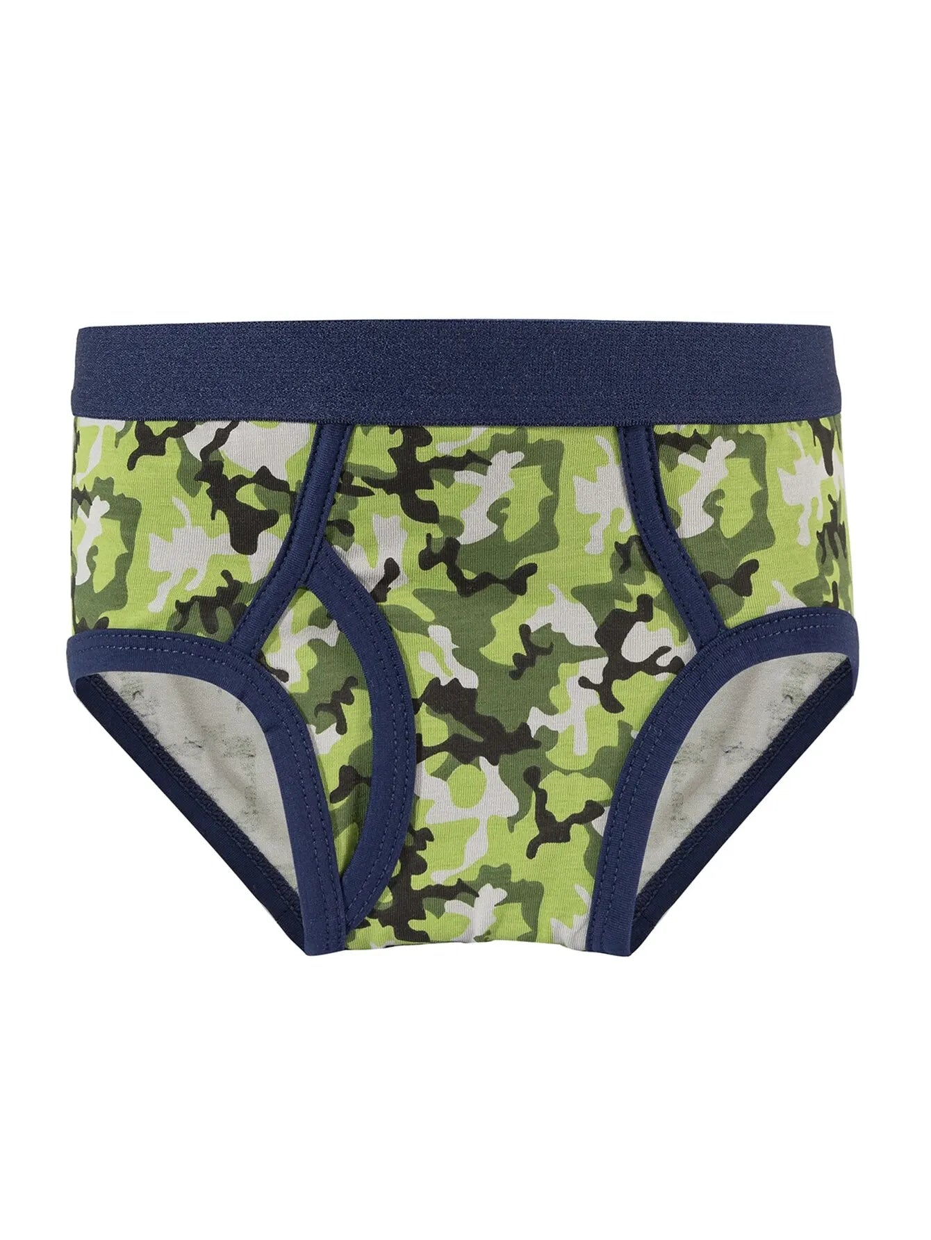 Boy's 2-Pack Triangle Dinosaur Camouflage Underwear