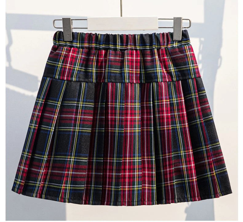 2024 Kids Clothes Autumn for Girls School Uniform Twinset Kids School Look Girl Clothes Junior Girl Clothing School Clothes