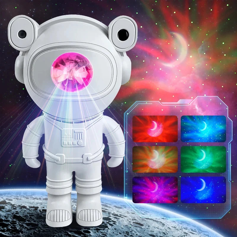 Astronaut Star DIY Projector Night Light 360 Adjustable Design Nebula Galaxy Lighting for Children Christmas Party Birthday Gift