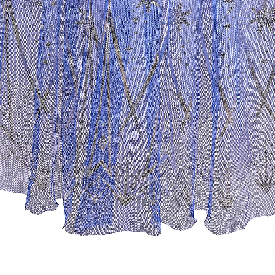 Frozen 2 Disney Cosplay Costumes for Girls Anna & Elsa Princess Snow Queen Long Dresses Halloween Party Carnival Clothes Vestido