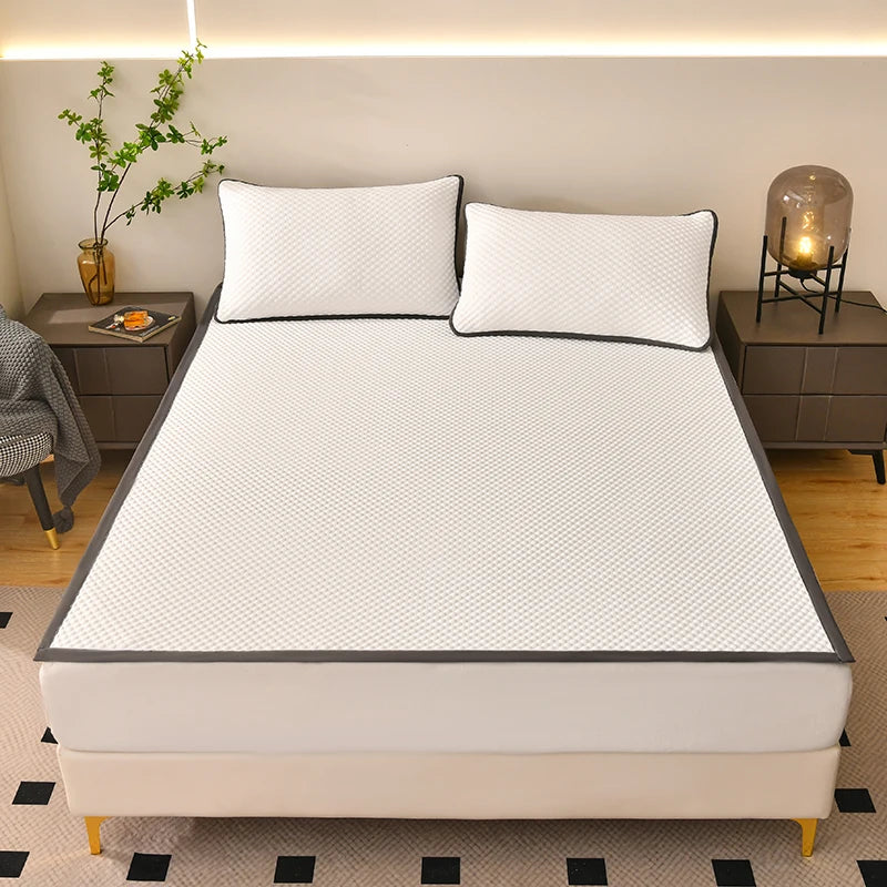 Cooling Mattress Smooth Air Condition Home Comforter Lightweight Cushion Cool Feeling Fibre Skin Friendly Breathable Mat Pad 1PC