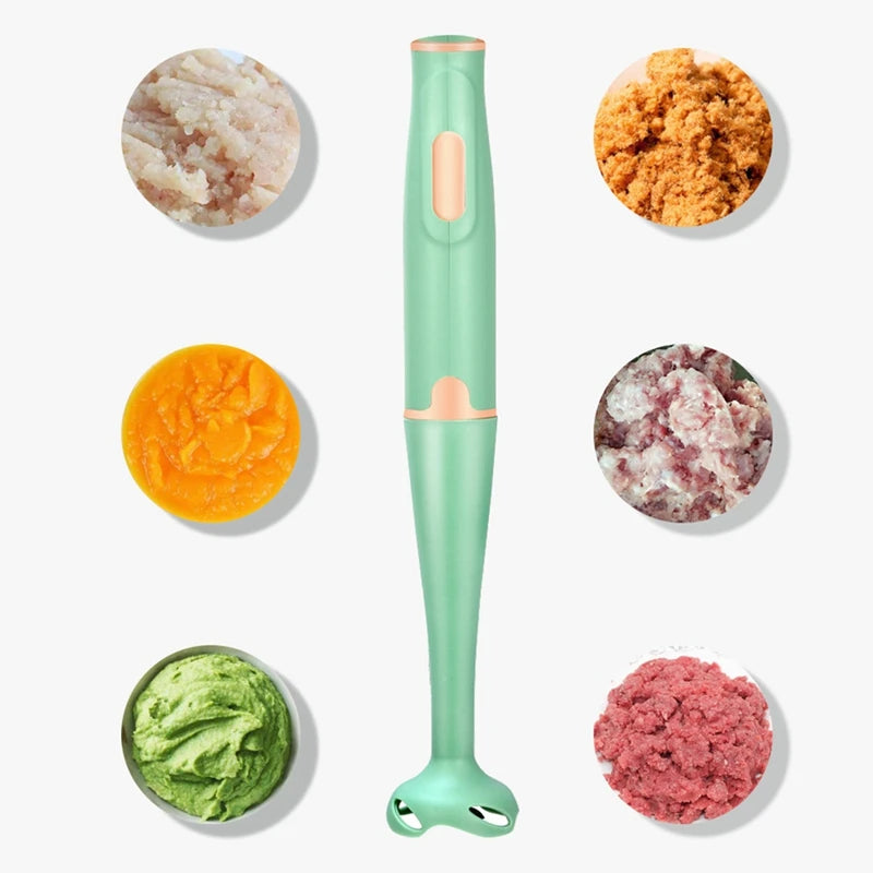 Immersion Blender 300-Watt Turbo Stick Hand Blender, Powerful Ice Crushing Design Purees Smoothies, EU Plug