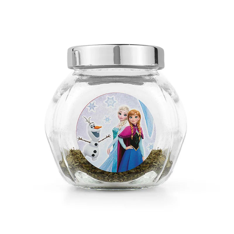 Disney Frozen Cute Cartoon Round Stickers Labels Theme Party Kids Toys Baby Shower Biscuit Candy Jar Decorate Packing Suppile