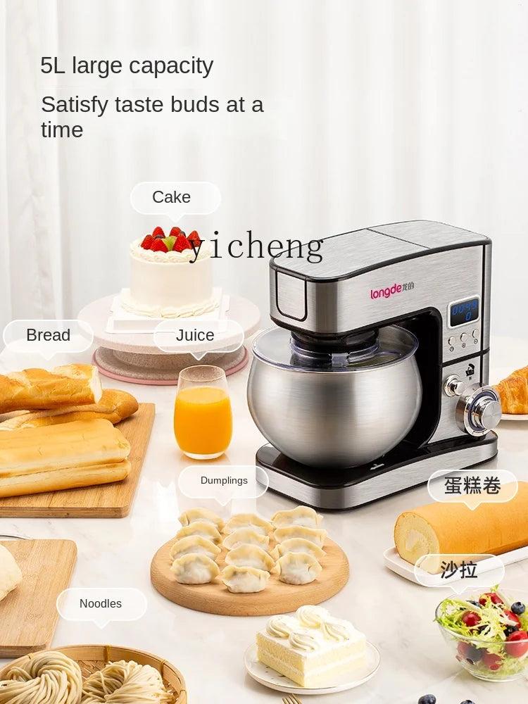 ZK Multi-Function Household Stand Mixer Small Dough Mixer Timer Flour-Mixing Machine