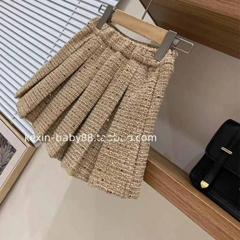 baby Girls Outfits blazer+Pleated skirt 2pcs kids girls clothes set Designer Style 2-16 years coat+skirt teen girl clothing suit