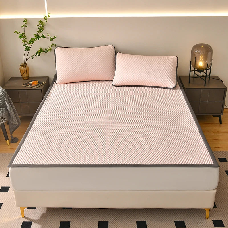 Cooling Mattress Smooth Air Condition Home Comforter Lightweight Cushion Cool Feeling Fibre Skin Friendly Breathable Mat Pad 1PC
