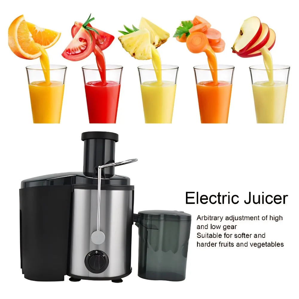 IMESA Juicer Household Multifunctional Juice Residue Separation Stainless Steel Automatic Fruit And Vegetable Squeezer