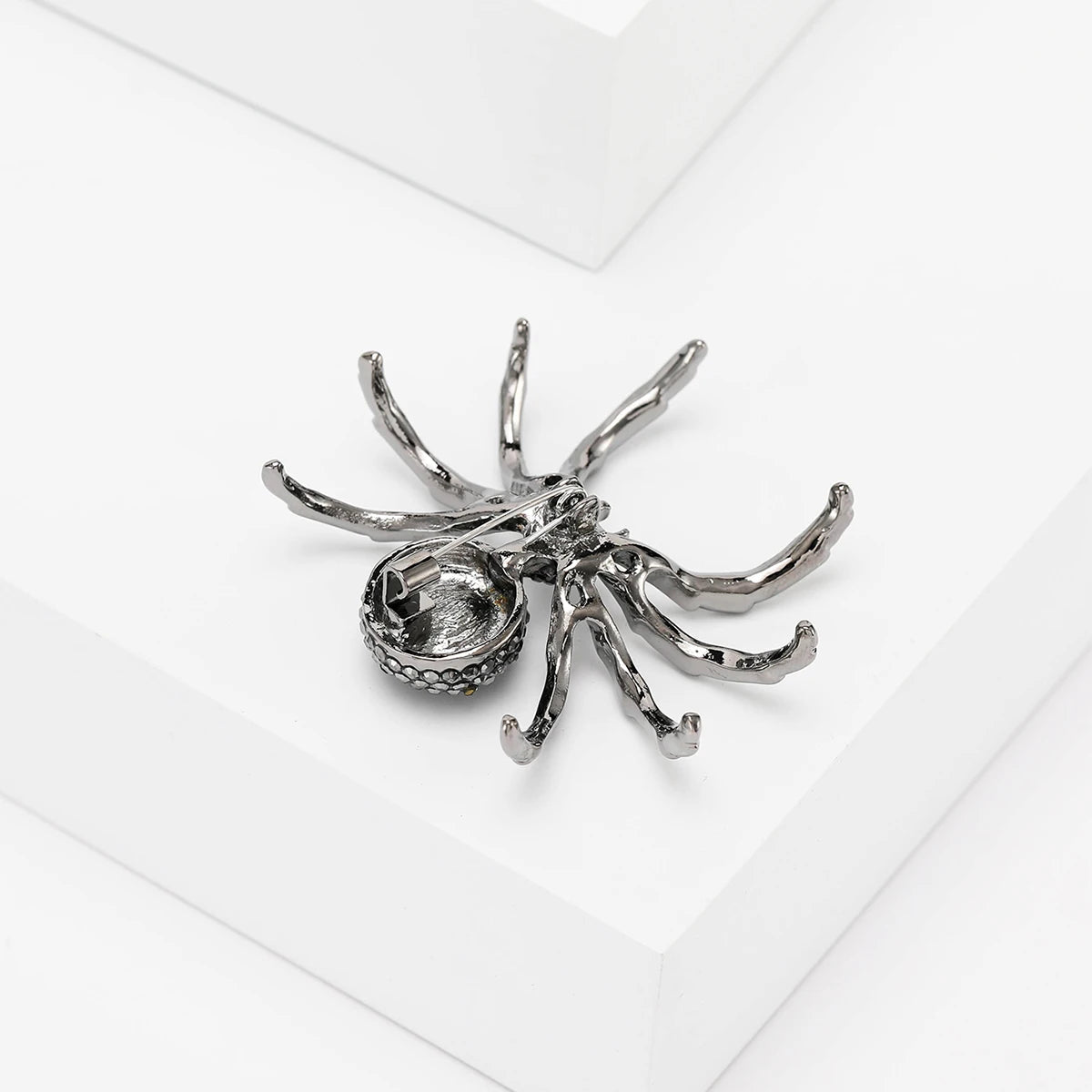 Halloween European and American Creative Retro Spider Breast Pin Fashion Men's Suit Personalized Collar Pin Pin Accessories