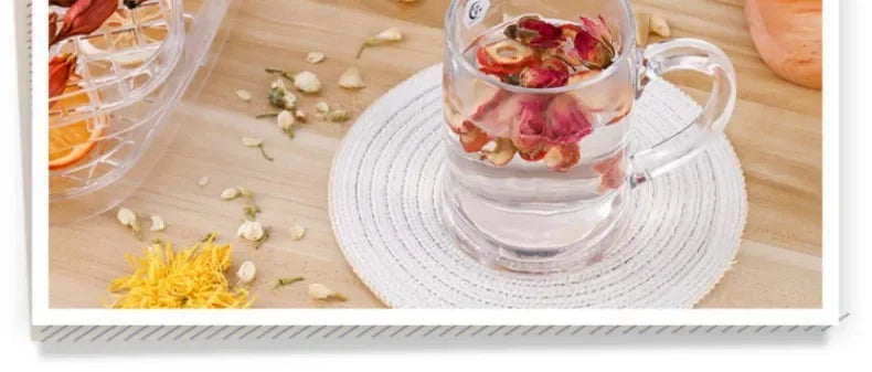 SUSWEETLIFE 5-layer Dried Fruits Food Dryers Fruits Vegetables Pets, Meat Food Drying Machines Small Household Dehydrators
