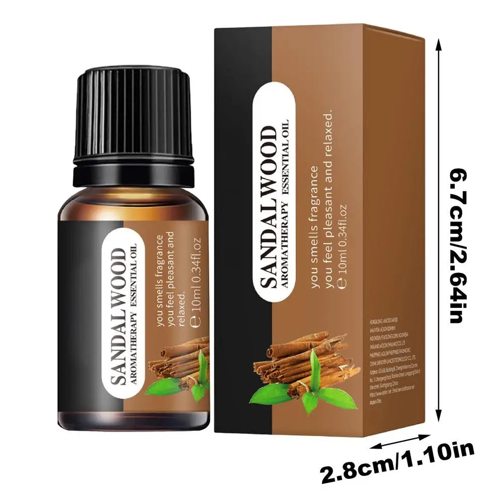 Aromatherapy Oil Natural Aromatherapy Oils For Diffuser Humidifier 10ml Car Air Freshener Clothes Hair Fragrance Oils For