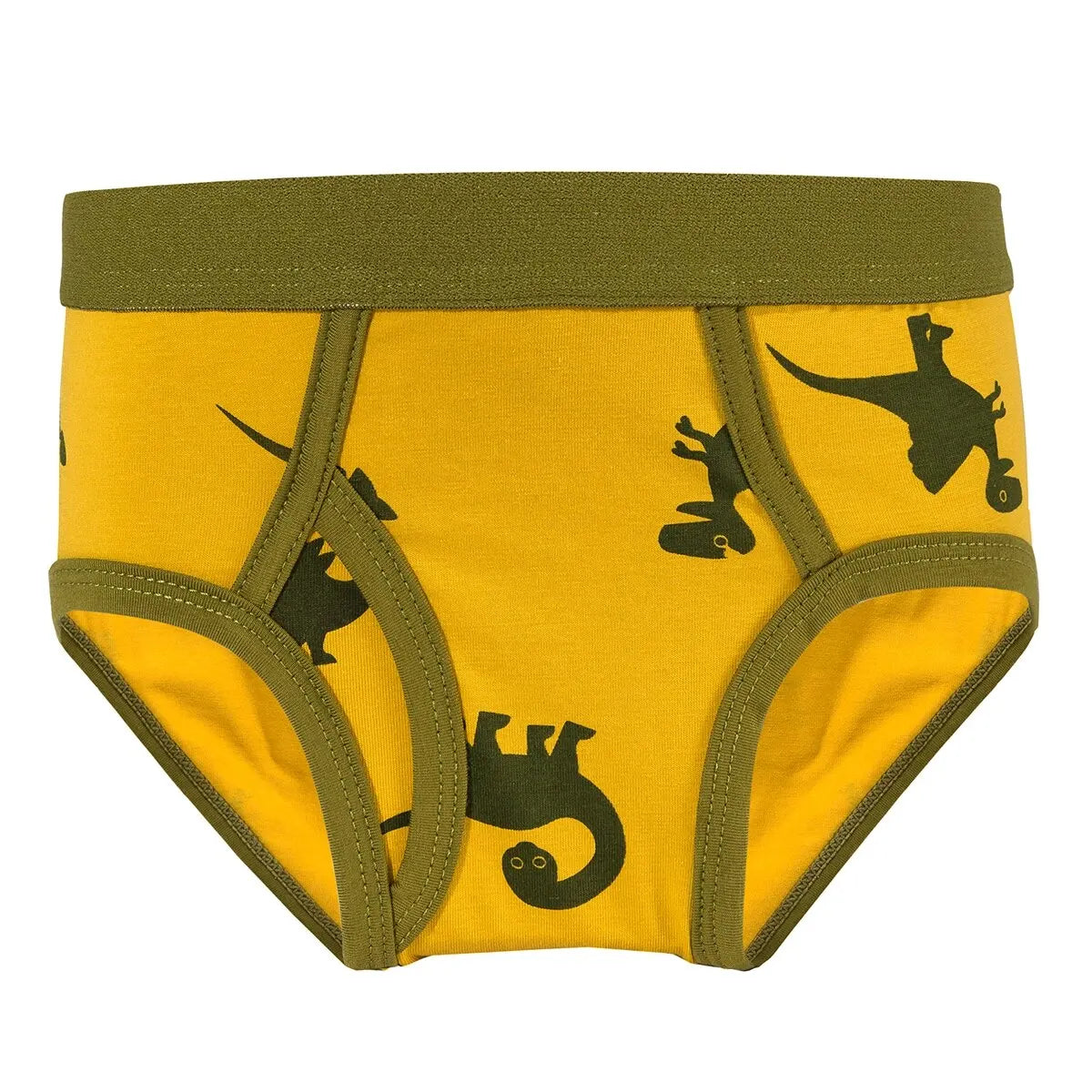 Boy's 2-Pack Triangle Dinosaur Camouflage Underwear