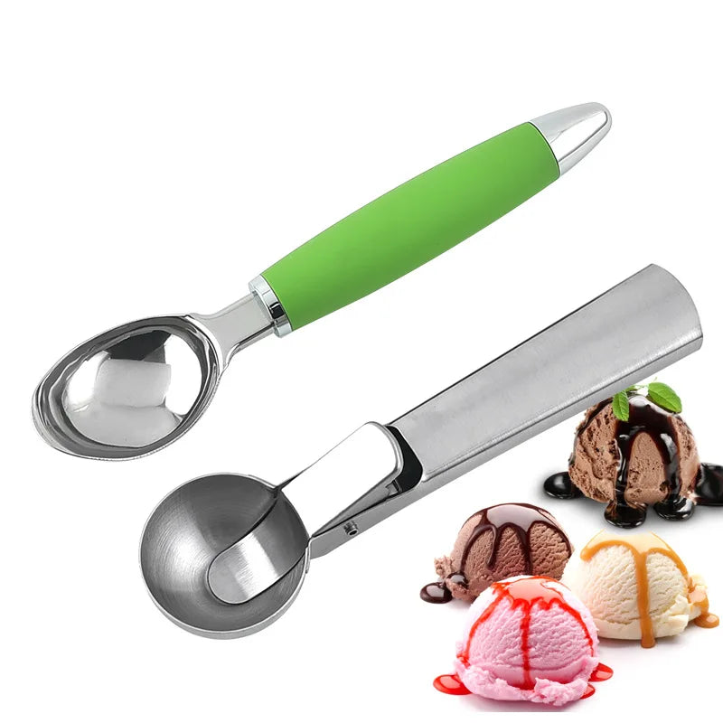 Multi-style Stainless Steel Ice Cream Scoop Ball Digger Handmade Ice Cube Mold Easy Demoulding Kitchen Accessories ice tray mold