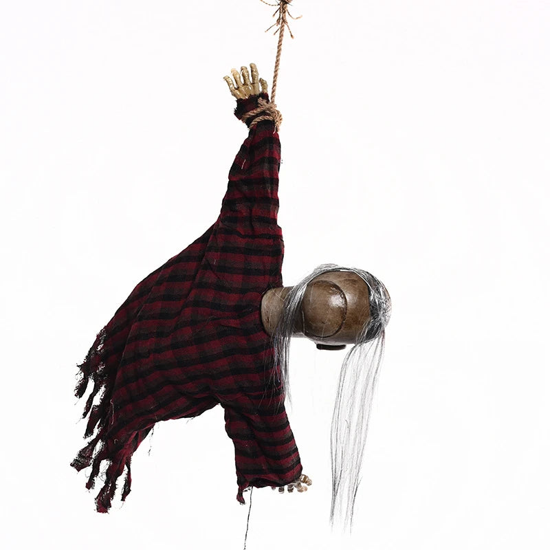 Electric Fanny toy Halloween Hanging Ghost Haunted House Grim Reaper Horror Props Home Door Bar Club Halloween Decorations