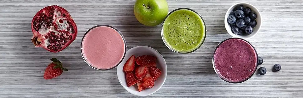 Blender, for shakes and smoothies, 40 oz glass jar, 12 functions (including puree, crushed ice), 700 W
