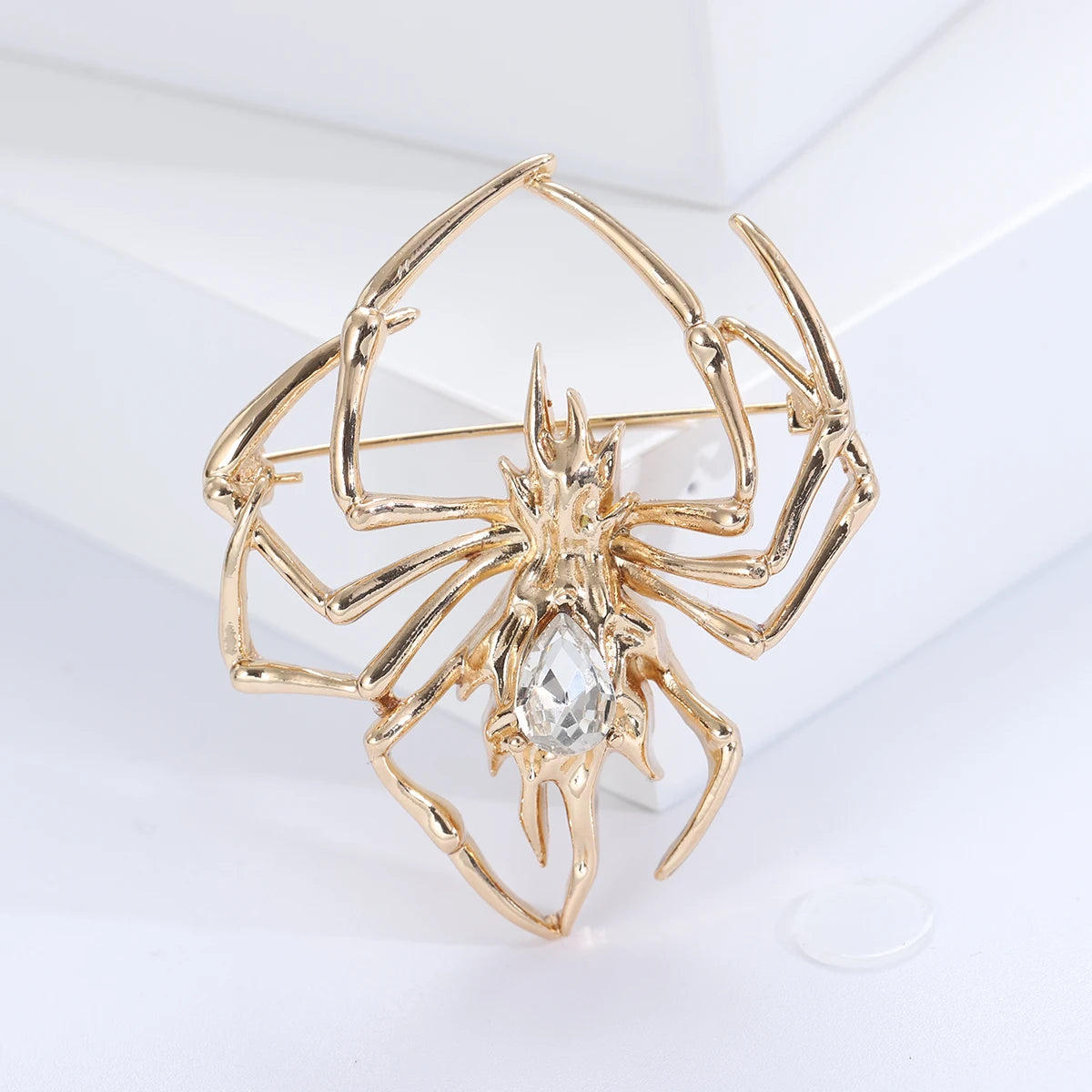Halloween European and American Creative Retro Spider Breast Pin Fashion Men's Suit Personalized Collar Pin Pin Accessories