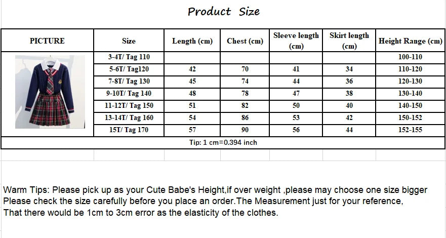 2024 Kids Clothes Autumn for Girls School Uniform Twinset Kids School Look Girl Clothes Junior Girl Clothing School Clothes