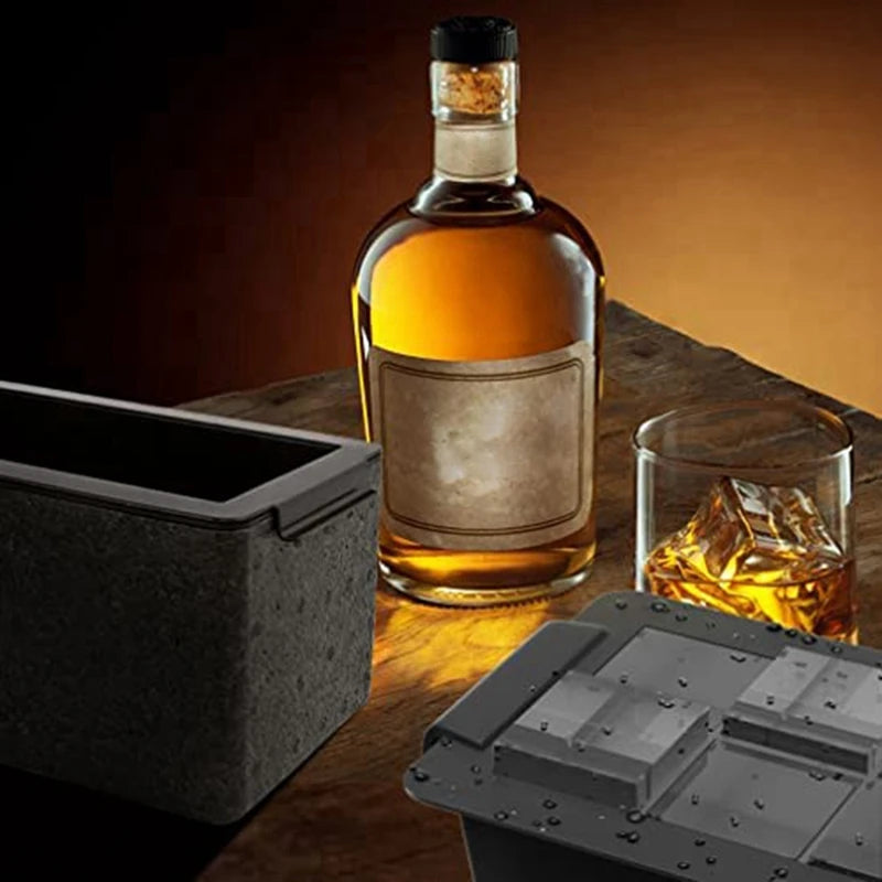 Clear Ice Maker Clear Ice Square Tray Make 8 Big Square Ice Square, For Cocktails