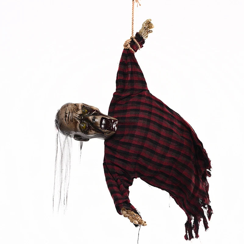 Electric Fanny toy Halloween Hanging Ghost Haunted House Grim Reaper Horror Props Home Door Bar Club Halloween Decorations
